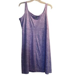 Women’s Columbia Sportswear PFG Freezer III Tank Dress in Lavender Sz XXL